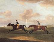 Francis Sartorius The Race For The King's Plate at Newmarket,6th May 1797,Won By 'Tottenridge' Spain oil painting artist